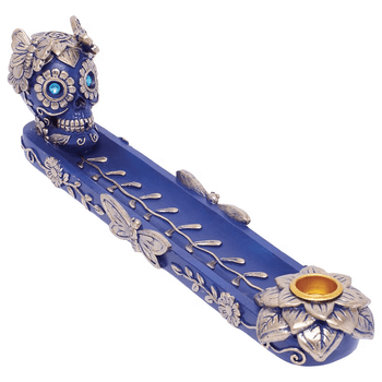 Fujima Golden Blue Skull & Butterfly