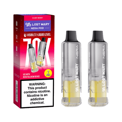 Lost Mary Nera 5% Disposable Kit + 2Pod (120ml) 70K Puffs / Scary Berry