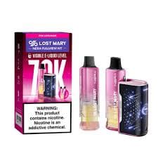 Lost Mary Nera 5% Disposable Kit + 2Pod (120ml) 70K Puffs / Pink Lemonade