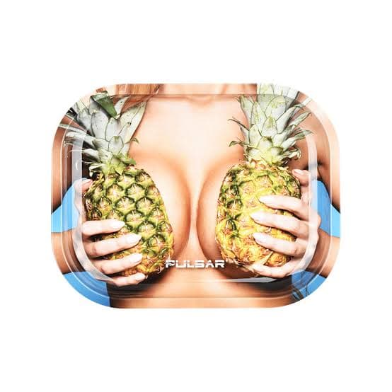 Pulsar Mini Magnetic Rolling Tray Lid 7"x5.5" / Large Pineapples
