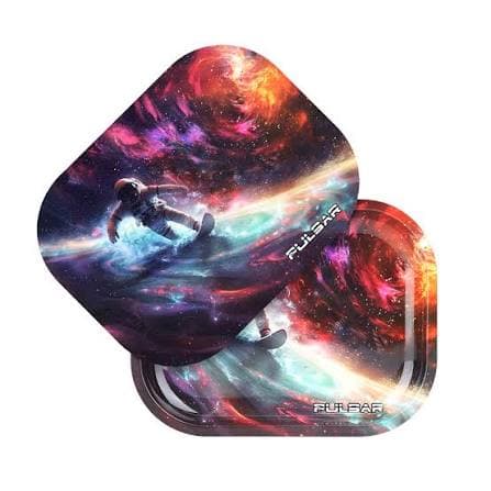 Pulsar Mini Rolling Tray & Lid Kit 7 x 5.5 / Astro Surfer