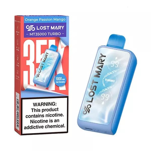 LOST MARY MT35000 Turbo 5% Disposable (90ML) 35K Puffs / Orange Passion Mango