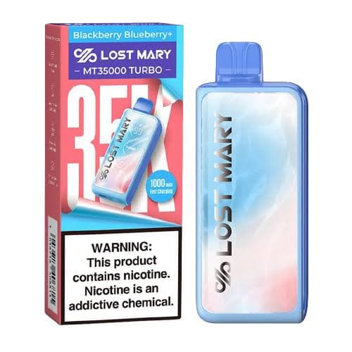 LOST MARY MT35000 Turbo 5% Disposable (90ML) 35K Puffs / Blackberry Blueberry