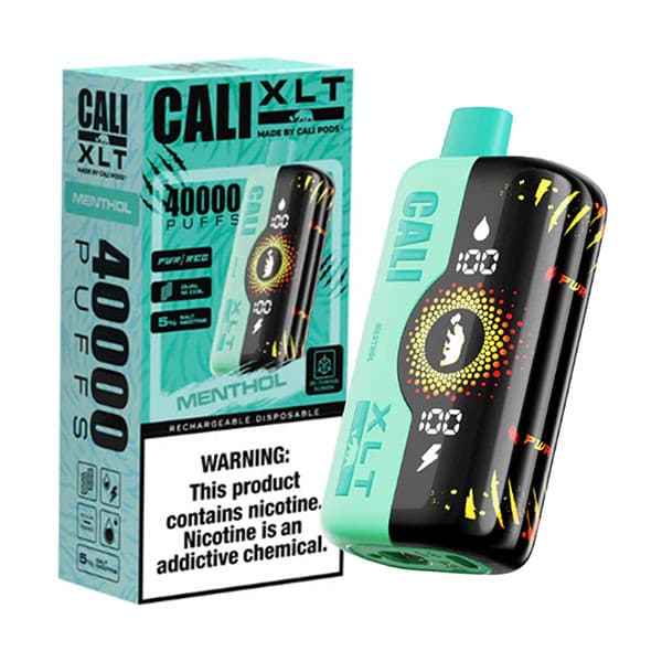 Cali UL40000 XLT Puffs Disposable / Menthol