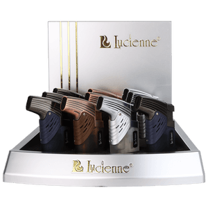 Lucienne Flame Single Torch Lighter / Dual Flame Grip |3.5"
