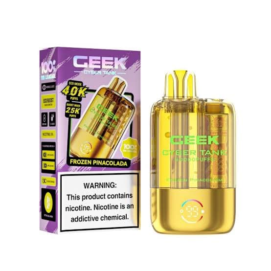 Geek Cyber Tank 5% Disposable 40K Puffs / Frozen Pina Colada
