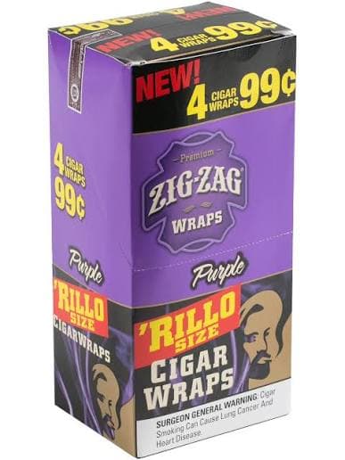 Zig Zag Wraps / Purple