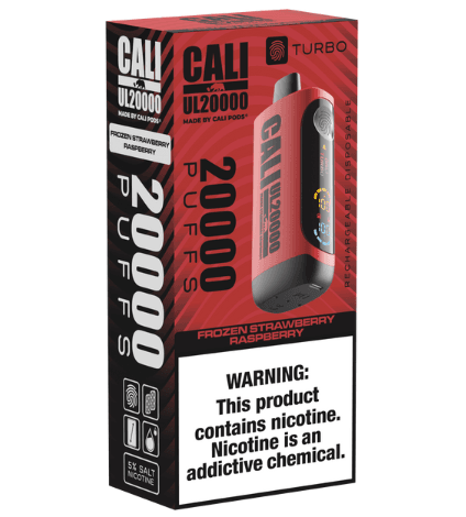 Cali UL 20000 Puffs Disposable / Frozen Strawberry Raspberry