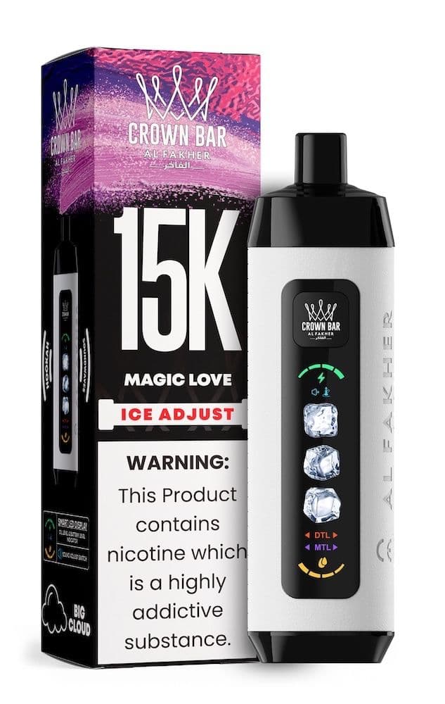 Crown Bar By Al Fakher Ice Adjust 5% / Magic Love