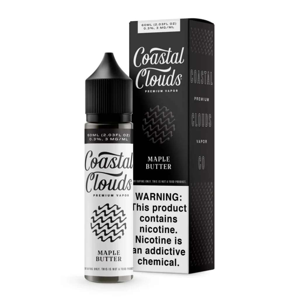 Coastal Clouds |60ml / Sweet - Maple Butter |0.3%