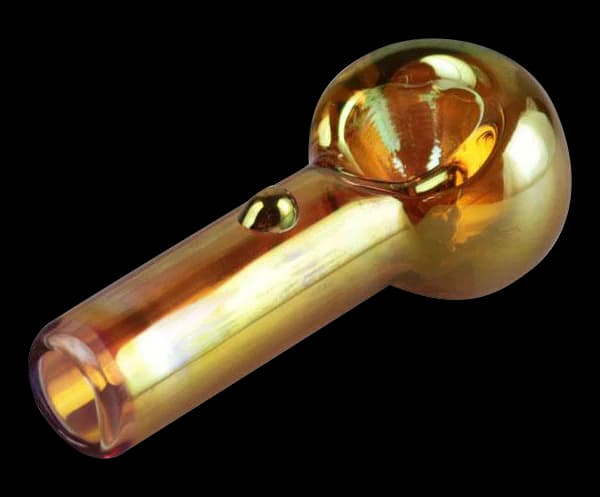 Hand Pipe / 3.5" Gold Funned #626