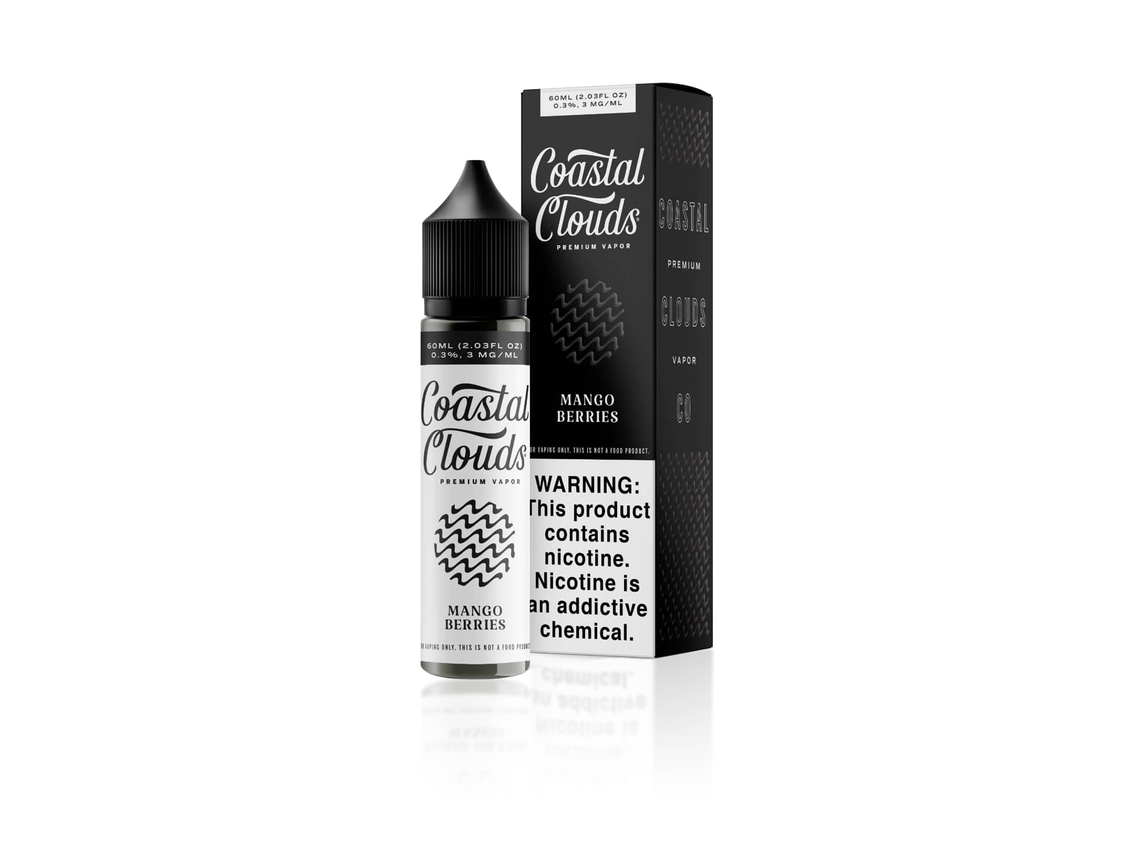 Coastal Clouds |60ml / Iced Mango Berries |0.3%