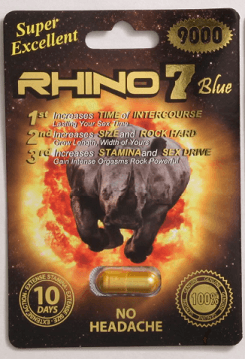 Rhino Enhancement / Blue 7 Double Shot