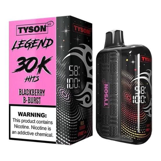Tyson Legend Vape 30k Puffs / Blackberry B Burst