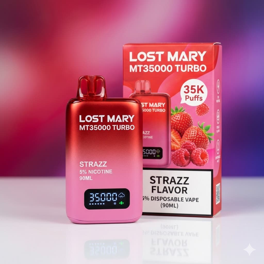 LOST MARY MT35000 Turbo 5% Disposable (90ML) 35K Puffs / Strazz