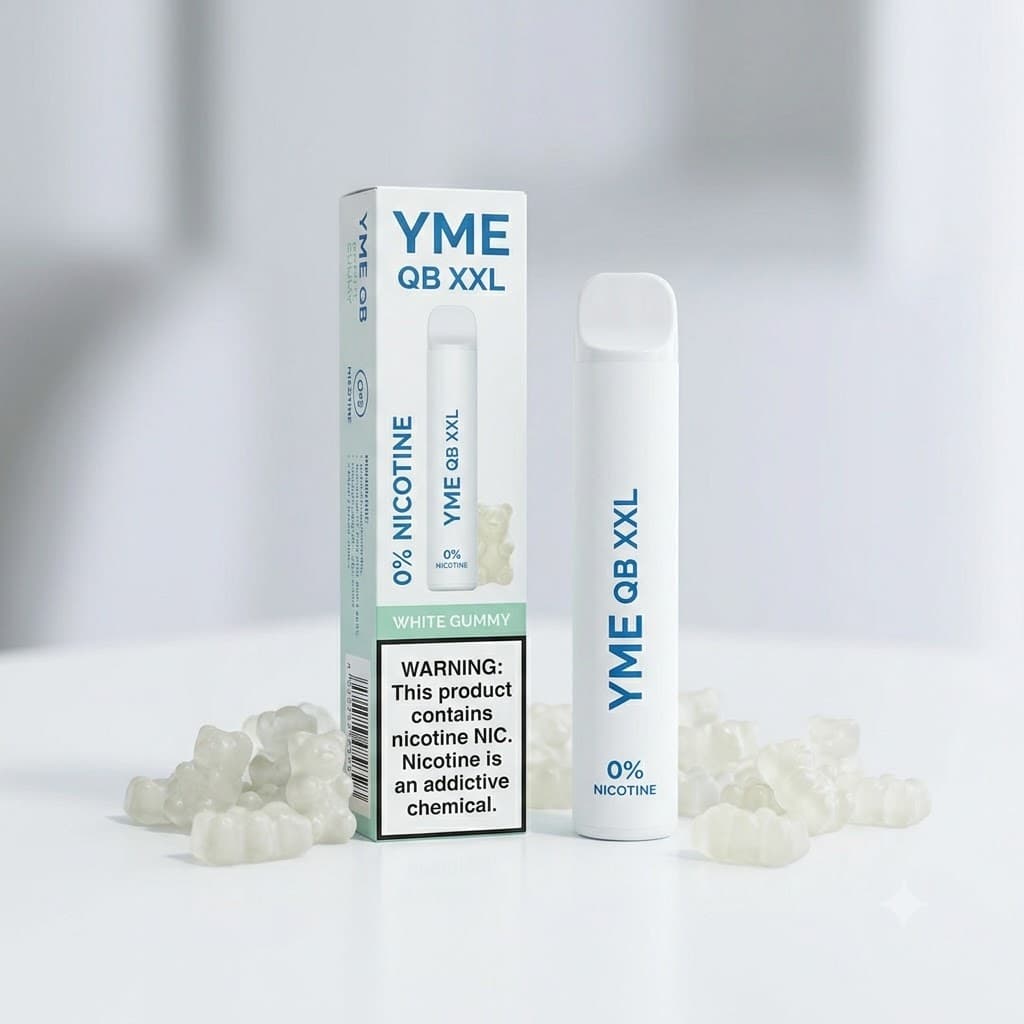 YME QB XXL 0% Nicotine / White Gummy