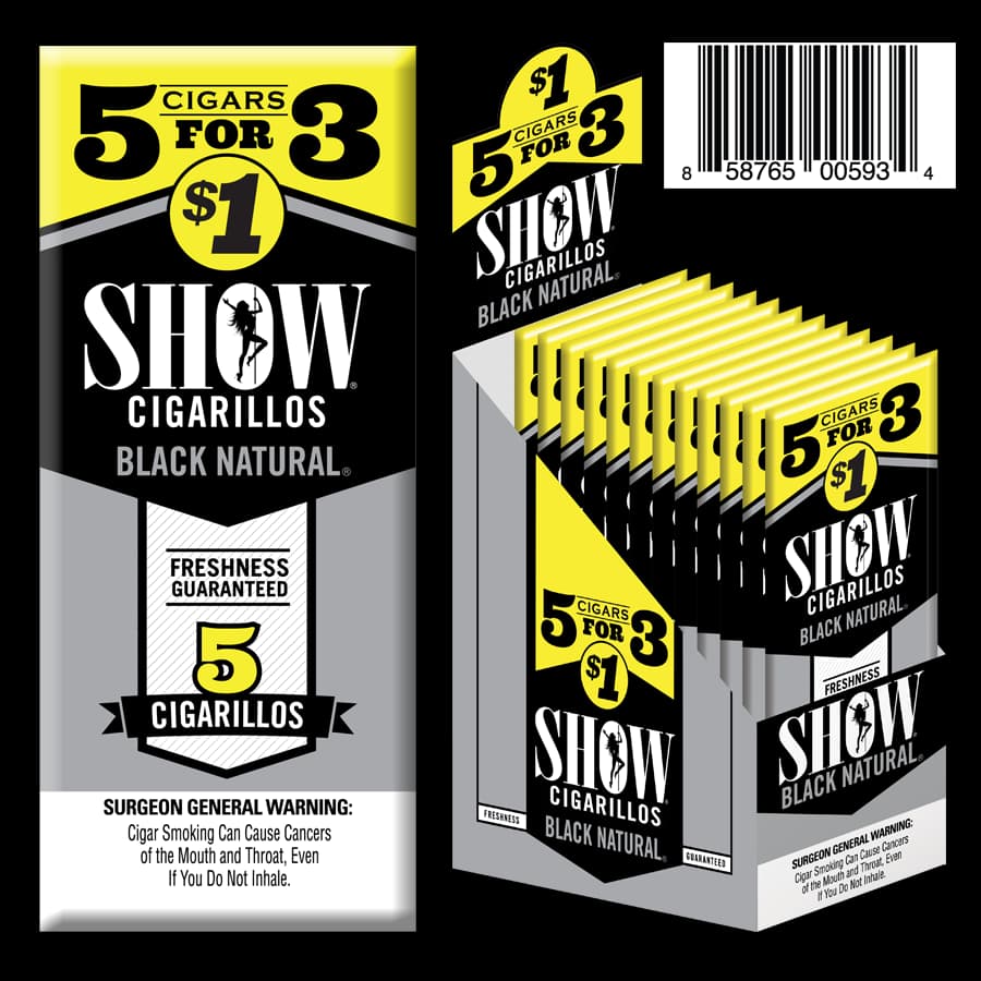 Show Cigarillos 5Pk / Natural