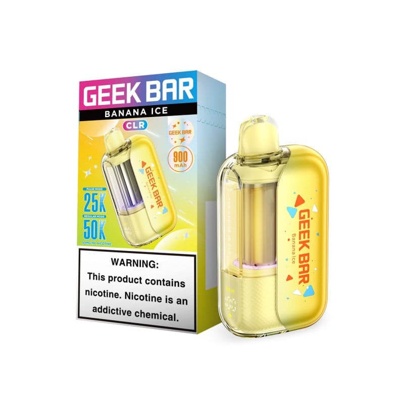 Geek Bar CLR 5% Disposable 50k Puffs / Banana Ice