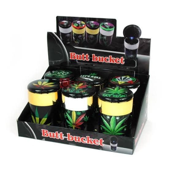Butt Bucket Ashtray / Weed Leaf