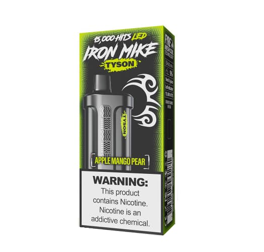 IRON MIKE Tyson 15K Puffs 50mg 14ml Disposables / Apple Mango Pear
