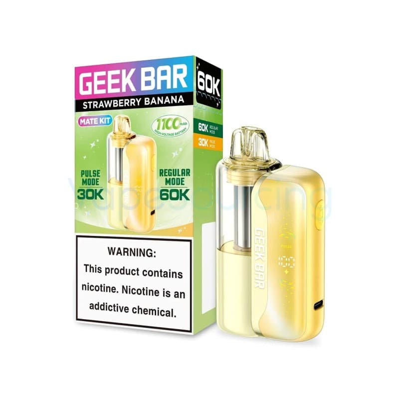 Geek Bar 5% Disposable Mate Kit 60k Puffs / Strawberry Banana