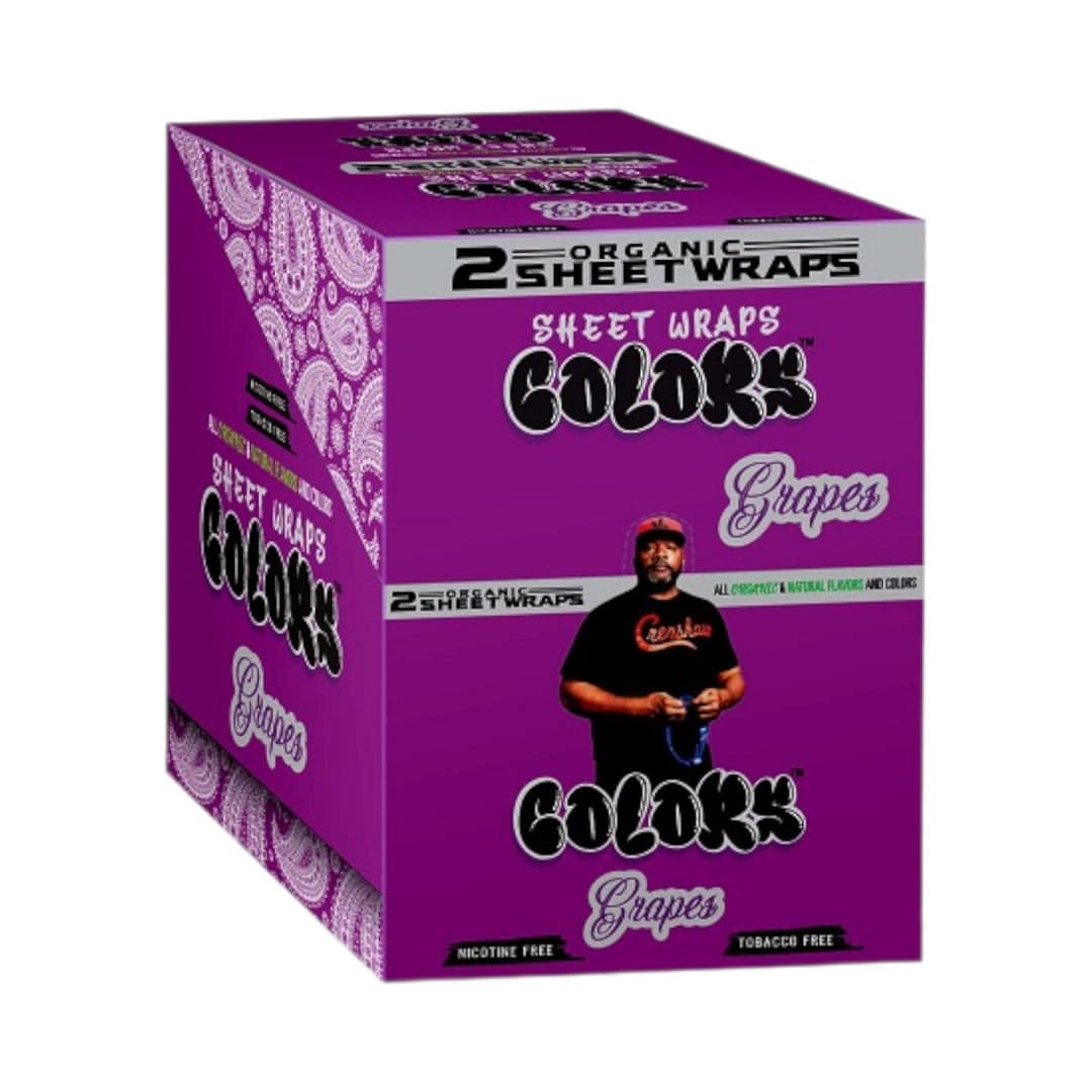 Colors Organic Sweet Wraps 2Pk / Grapes