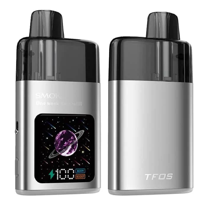 SMOK TFOS 1700mAH 10ML Starter Kit / Silver
