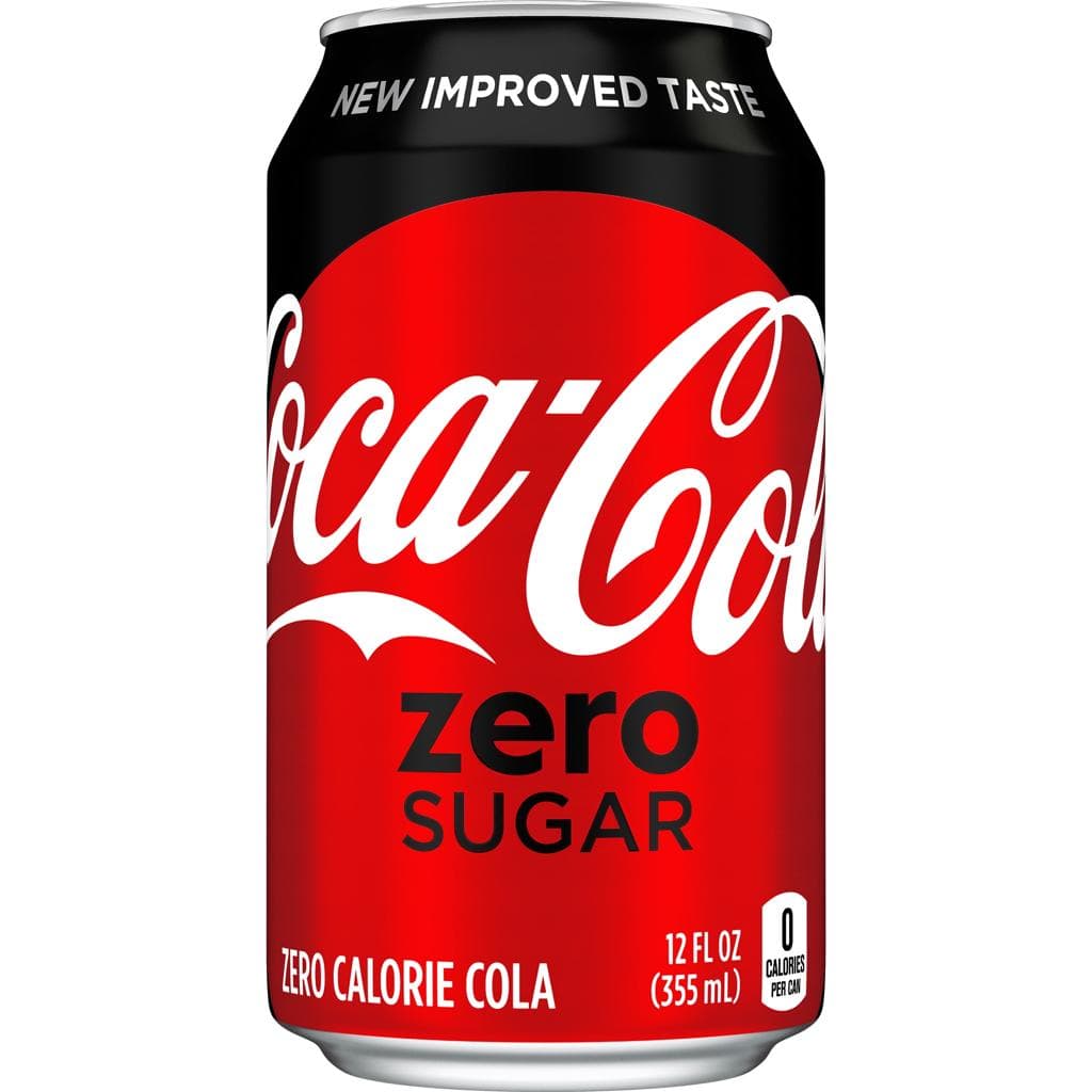 Coca Cola Drink / Zero Sugar |12 Fl Oz Can
