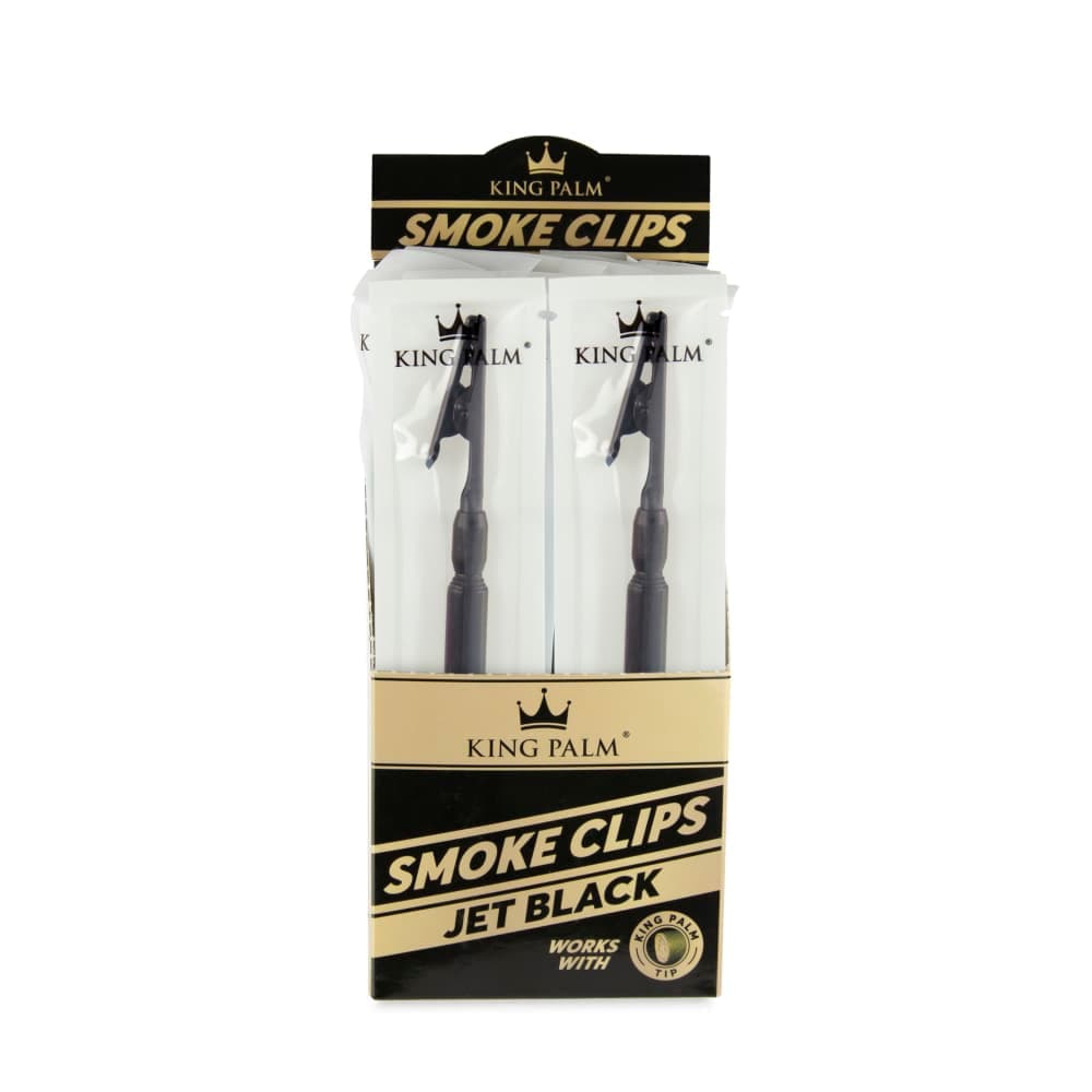 King Palm Roach Clip / Jet Black