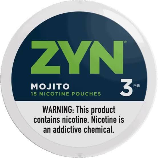 ZYN Nicotine Pouches / Mojito / 3mg