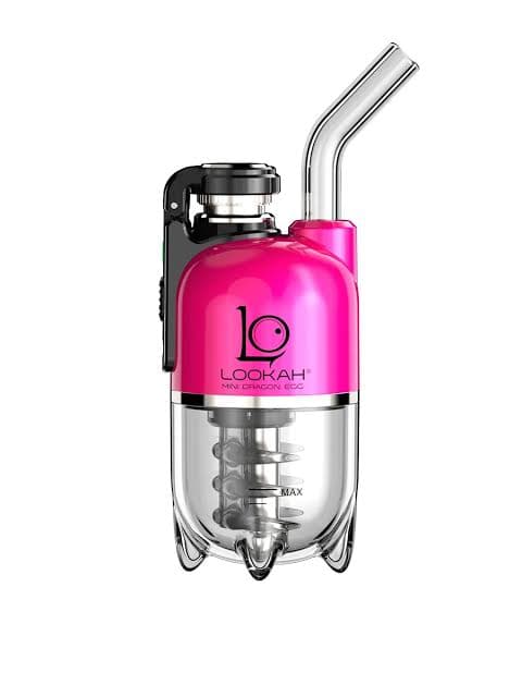 Lookah Mini Dragon Egg 500mAH E Rig Vaporizer Kit / Pink