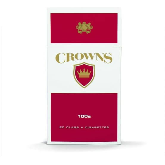 Crowns Cigarettes / Red Box 100