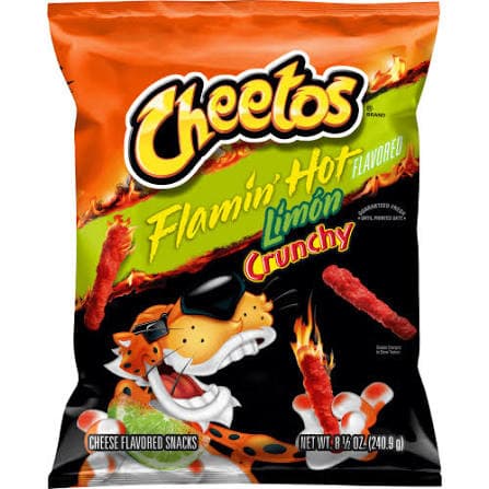 Frito Lay Flamin Hot Snacks / Chitos Limon