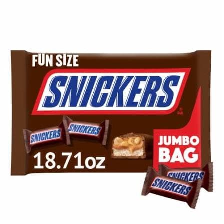 Jumbo Pack Snacks / Snickers Satisflies
