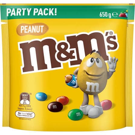 Jumbo Pack Snacks / M&m's Peanut