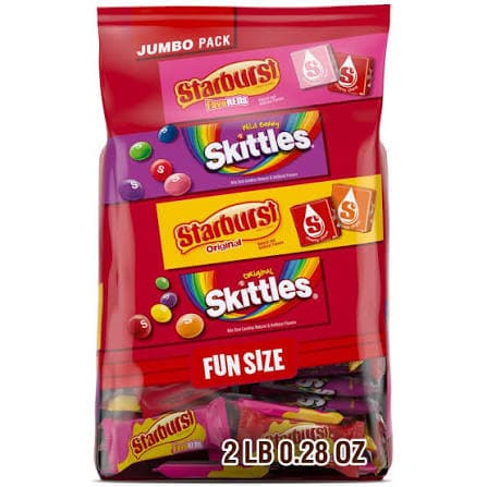Jumbo Pack Snacks / Skittles Original