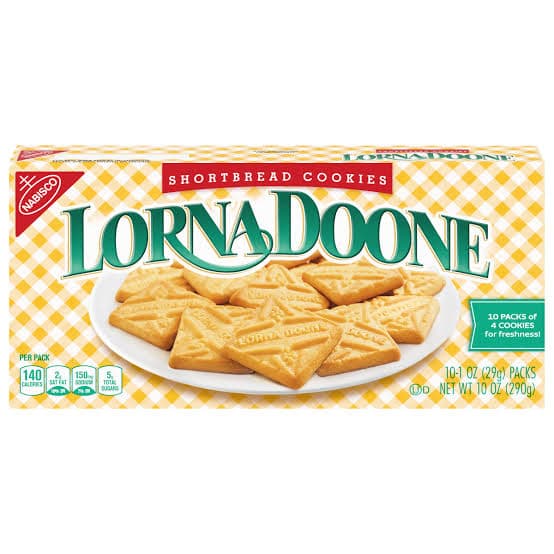 Loorna Doone Shortbread Cookies
