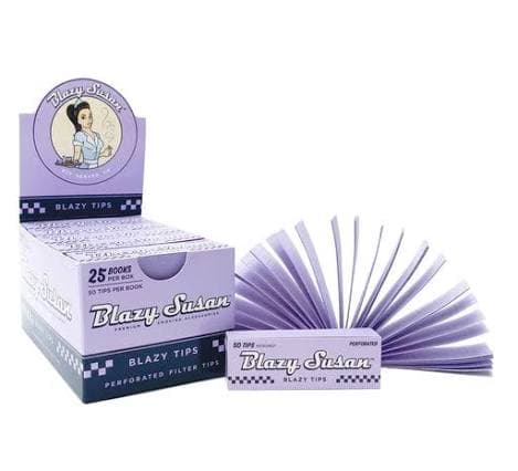 Blazy Susan Tips / Purple |Perforated