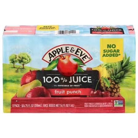 Apple & Eve Zero Sugar / Fruit Punch