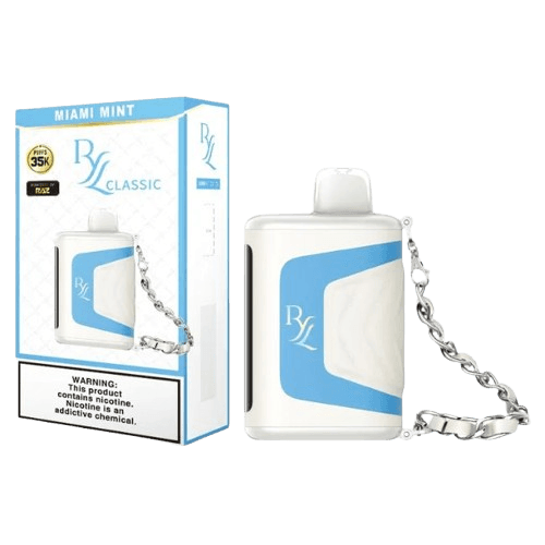 RYL CLASSIC BY RAZ 5% DISPOSABLE (82.5ML) SOFT MODE - 35K & BOOST / Miami Mint