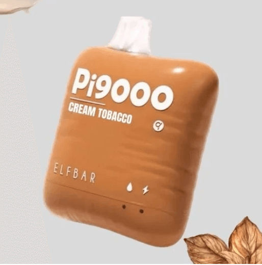 ElfBar Pi9000 Disposable Pod / Cream Tobacco