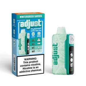 Adjust Mysweet 5% Disposable 40k Puffs / Blue Razz B-Pop