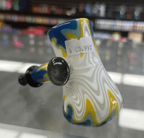Wig Wag Dichro Marble Bubbler |5"