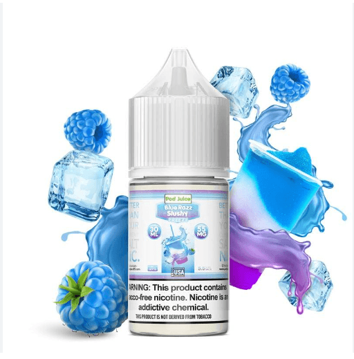 Pod Juice Core Collection TFN Salts |30ml / Blue Razz Slushy |55mg