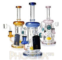 Oil Dab Rig |10" |Showerhead Perc |4mm Quartz Banger