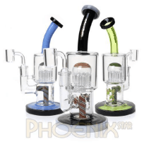 Klein Dab Rig |8.6" |5mm |8 Arms Perc |Diffuser Perc |14.4mm Joint |American NorthStar Glass Rod