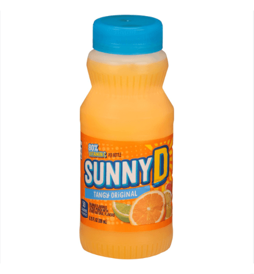 SUNNYD Juice Drink / Tangy Original Orange 10 Oz