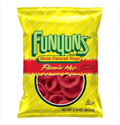 Funyuns chips / Flamin Hot