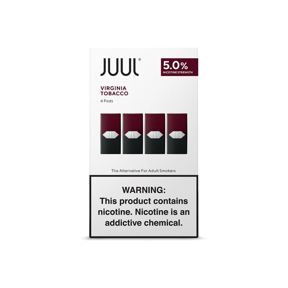Juul |5.0% |4PK / Virginia Tobacco