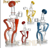 Bong |9" |American Color Rod |14mm Quartz Banger |4mm